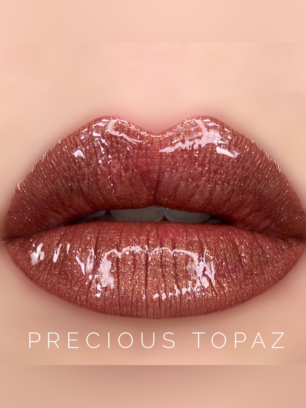 SeneGence Precious Topaz Shimmery Brown lipsense
